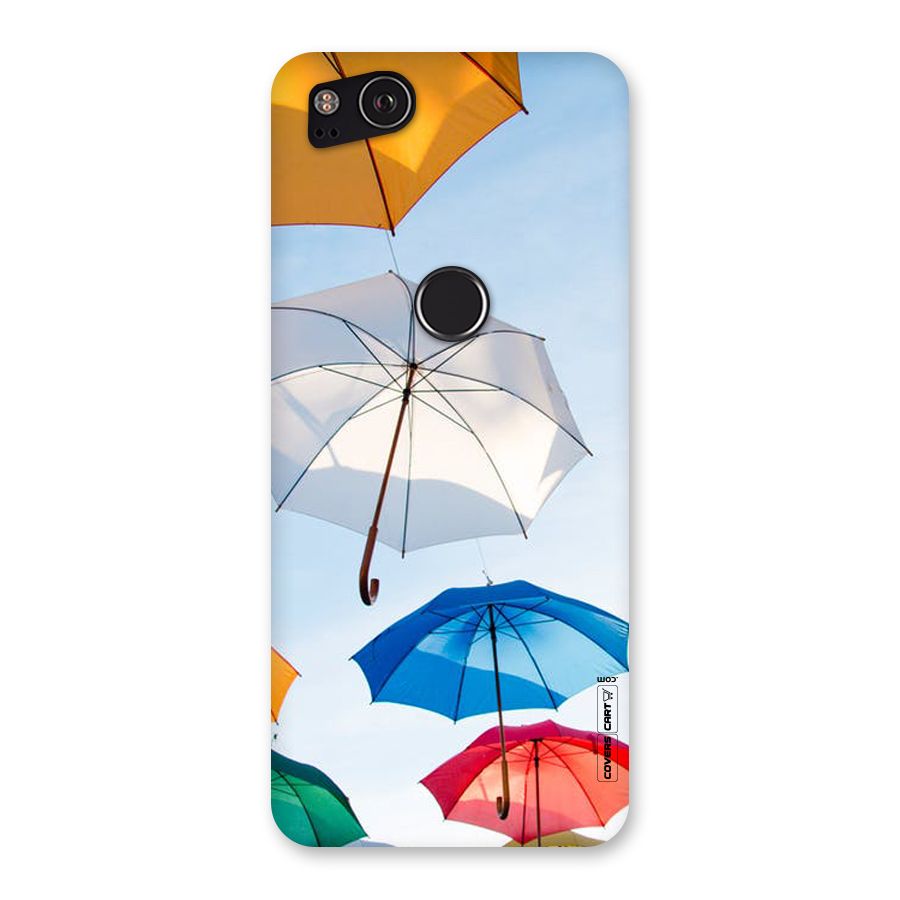 Umbrella Sky Back Case for Google Pixel 2