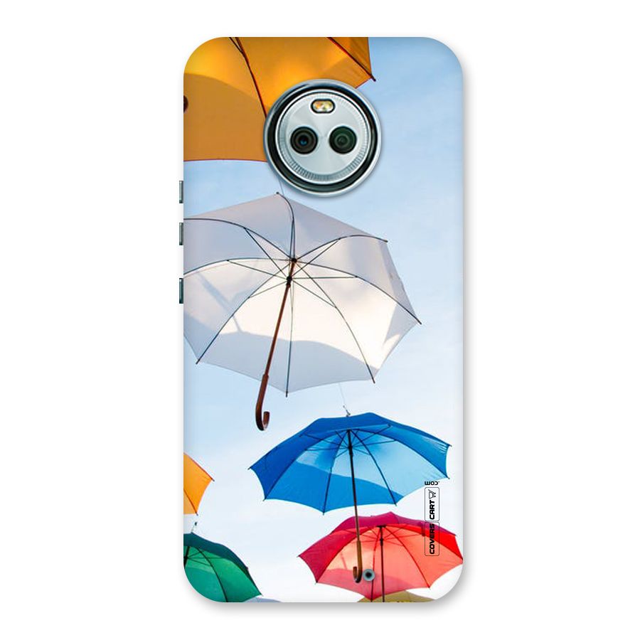 Umbrella Sky Back Case for Moto X4
