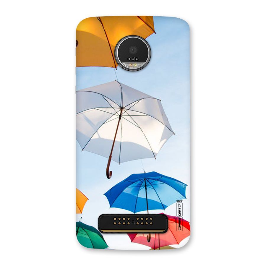 Umbrella Sky Back Case for Moto Z Play