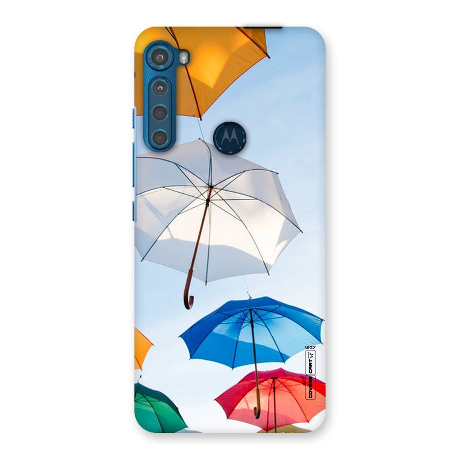 Umbrella Sky Back Case for Motorola One Fusion Plus