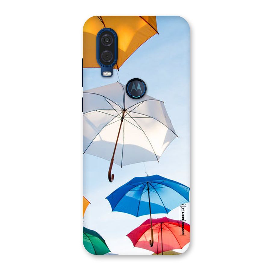 Umbrella Sky Back Case for Motorola One Vision