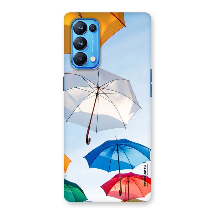 Umbrella Sky Back Case for Oppo Reno5 Pro 5G