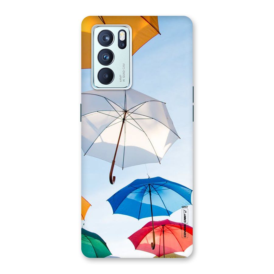 Umbrella Sky Back Case for Oppo Reno6 Pro 5G