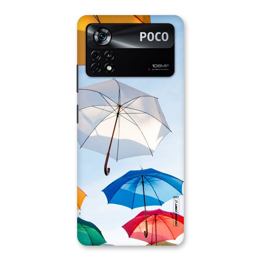 Umbrella Sky Back Case for Poco X4 Pro 5G