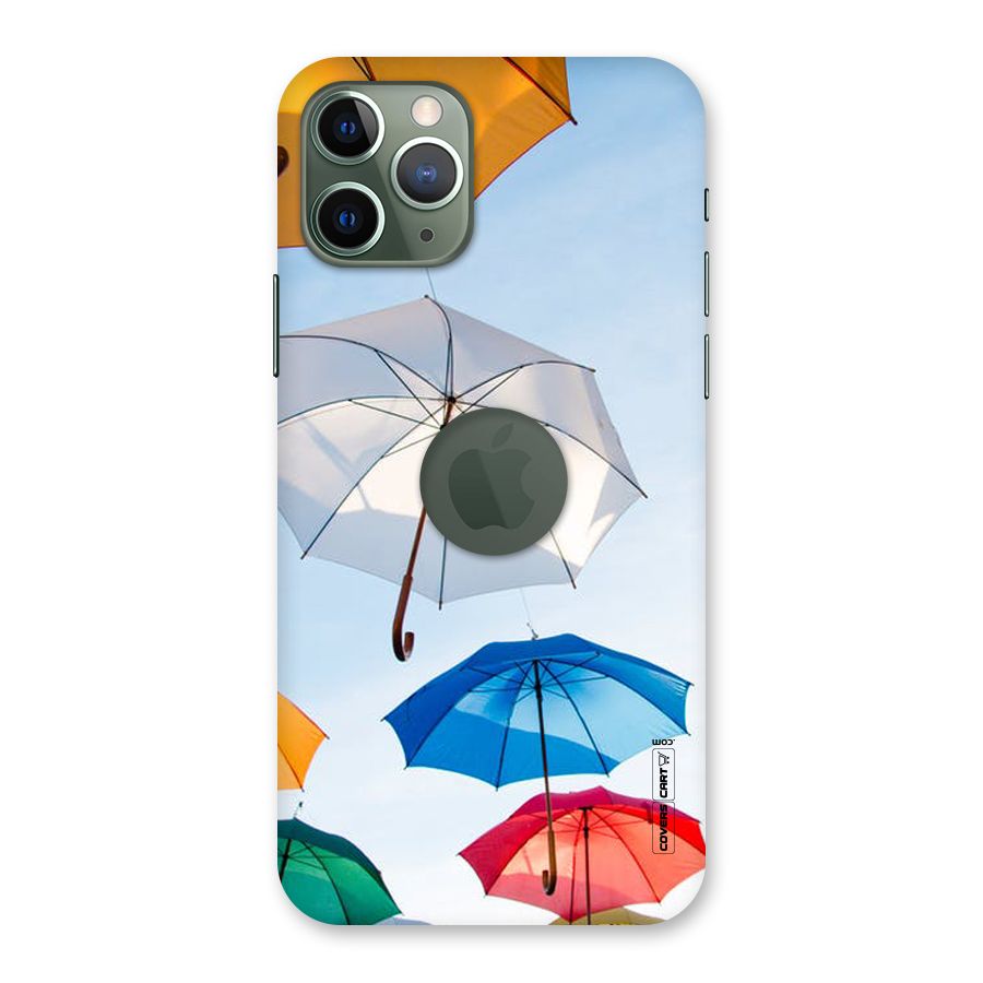 Umbrella Sky Back Case for iPhone 11 Pro Logo  Cut