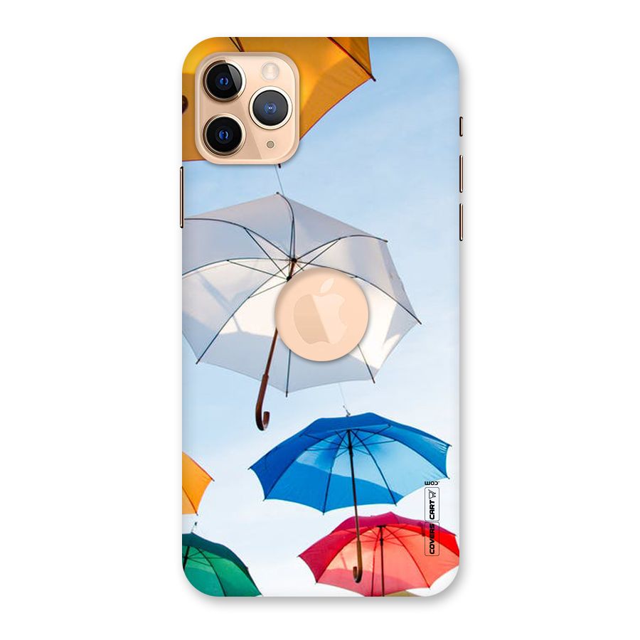 Umbrella Sky Back Case for iPhone 11 Pro Max Logo Cut
