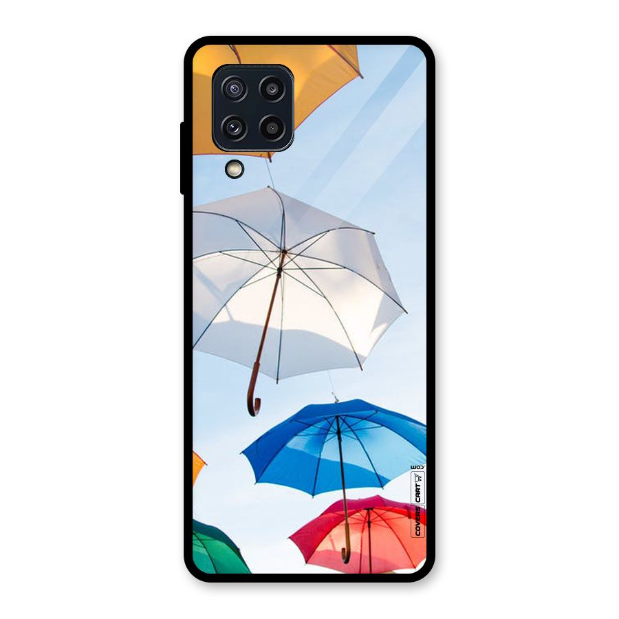 Umbrella Sky Glass Back Case for Galaxy M32