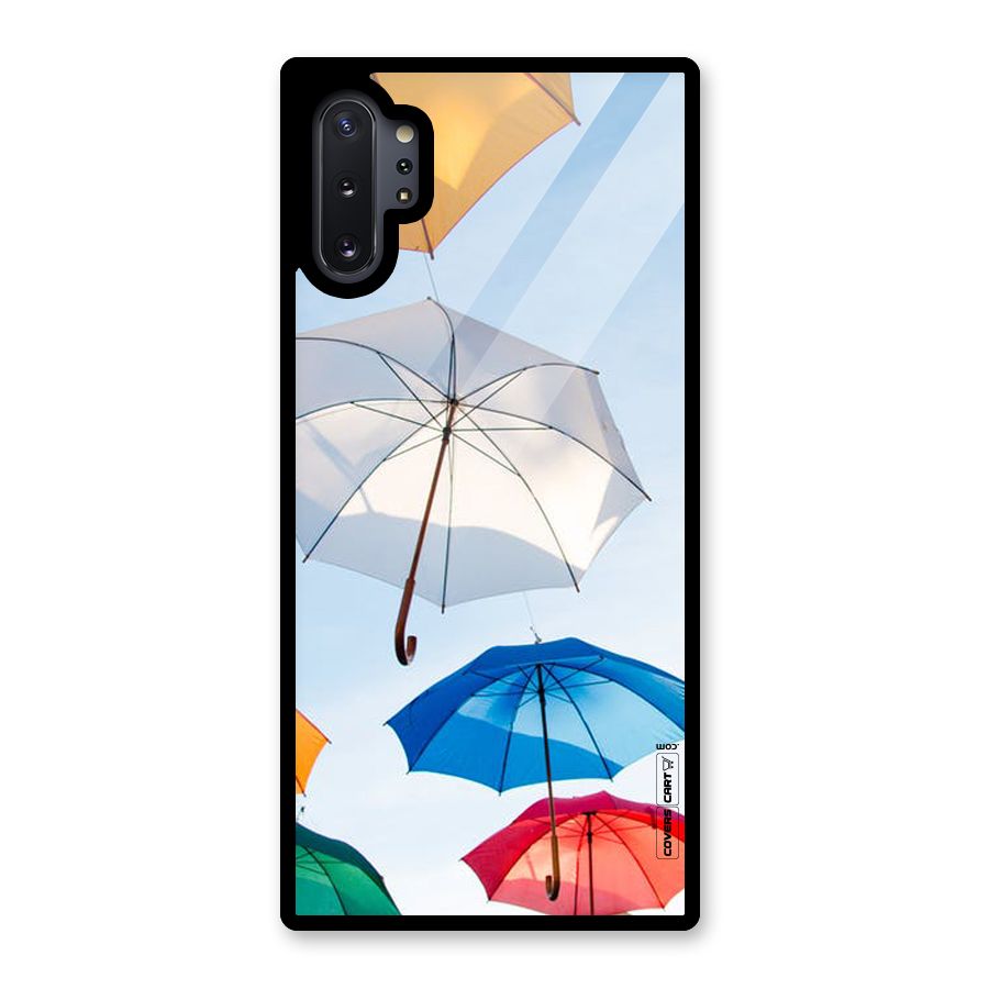 Umbrella Sky Glass Back Case for Galaxy Note 10 Plus