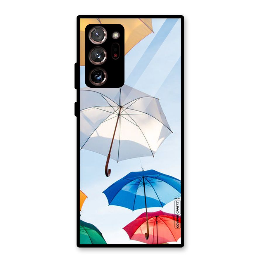 Umbrella Sky Glass Back Case for Galaxy Note 20 Ultra