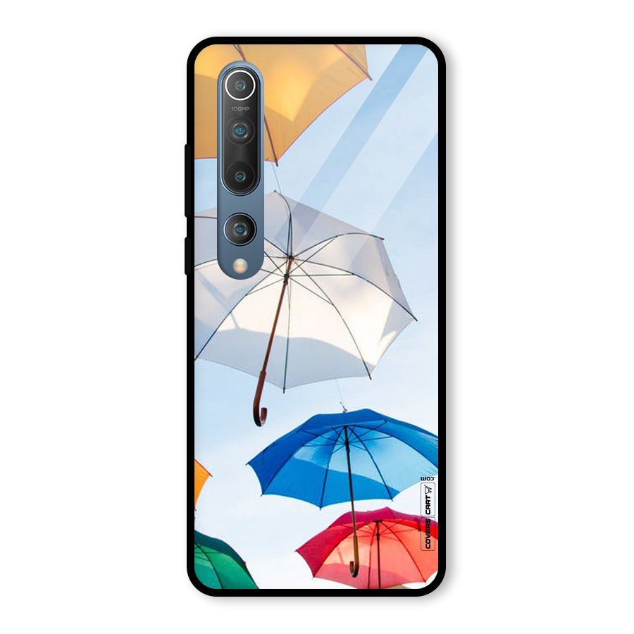 Umbrella Sky Glass Back Case for Mi 10