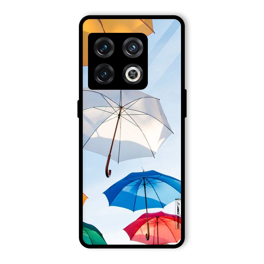 Umbrella Sky Glass Back Case for OnePlus 10 Pro 5G