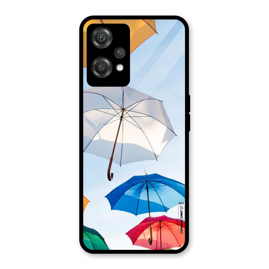 Umbrella Sky Glass Back Case for OnePlus Nord CE 2 Lite 5G