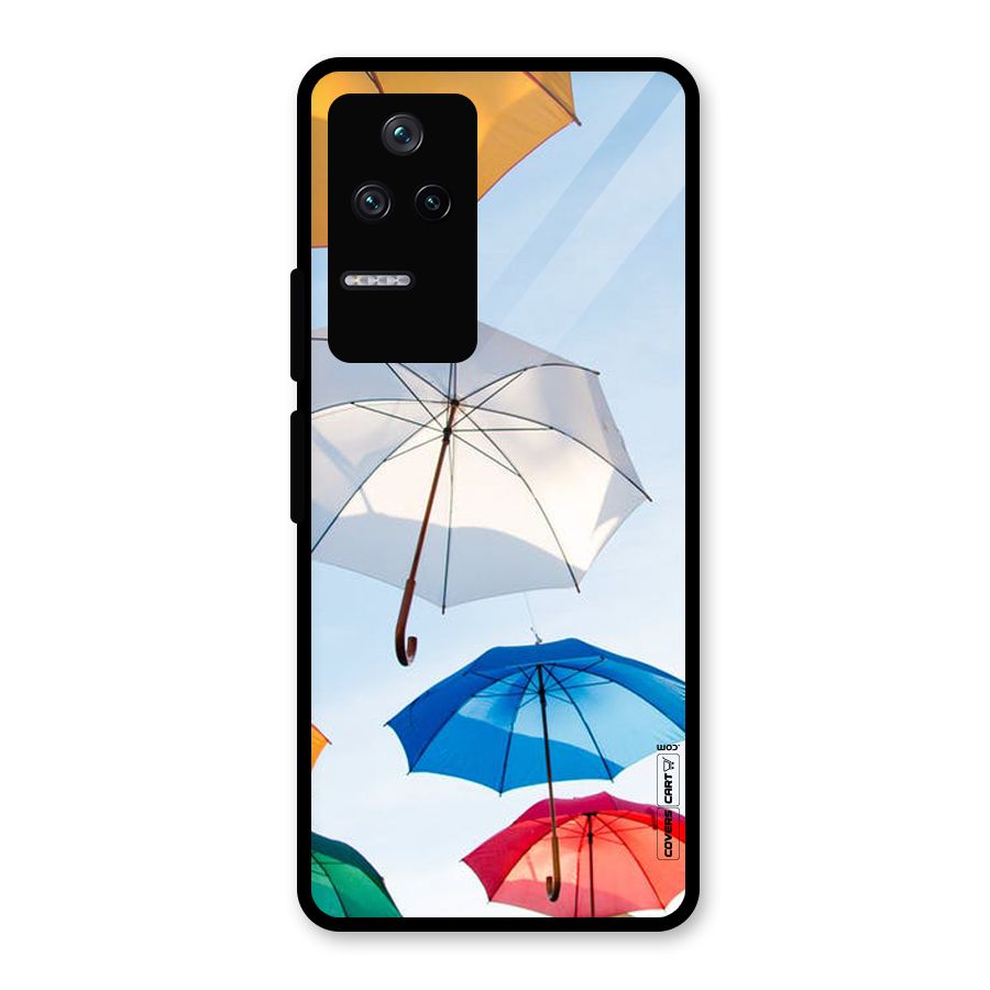 Umbrella Sky Glass Back Case for Poco F4 5G