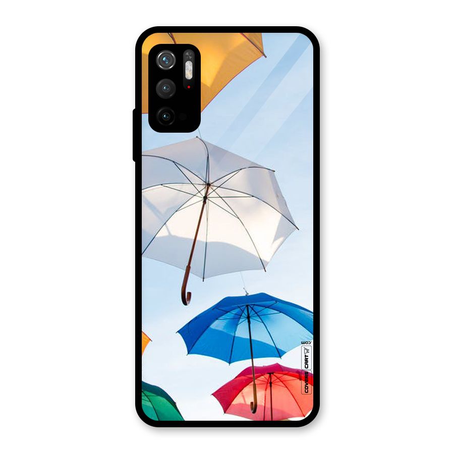 Umbrella Sky Glass Back Case for Poco M3 Pro 5G