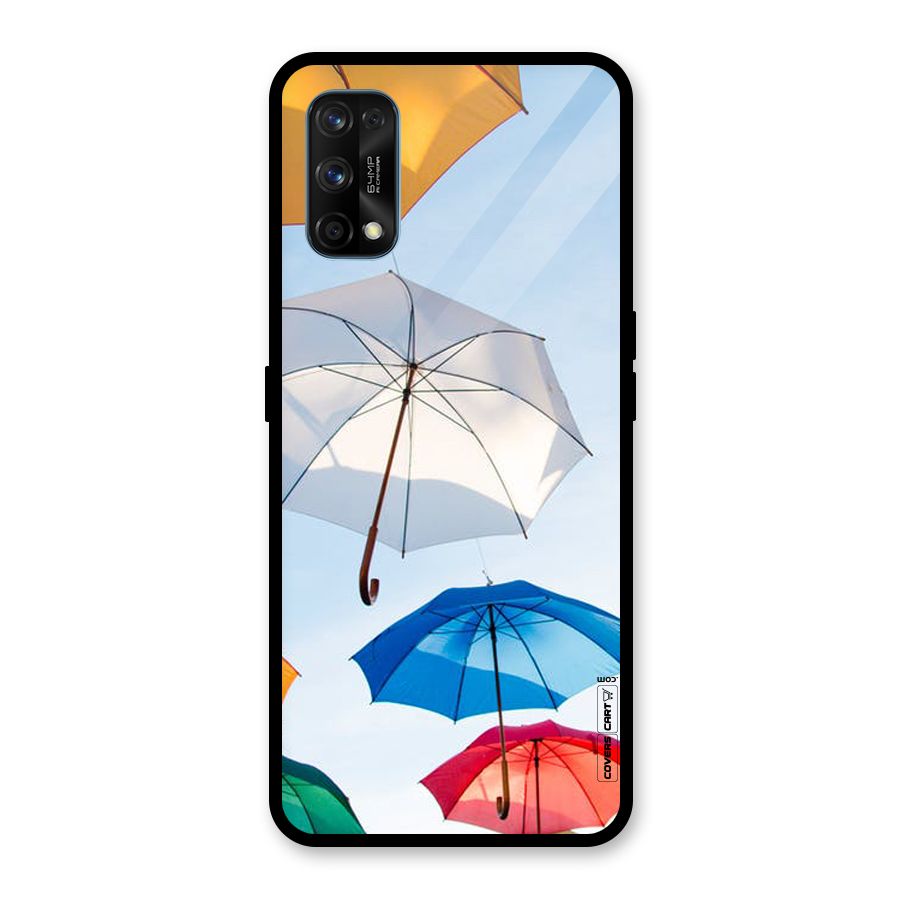 Umbrella Sky Glass Back Case for Realme 7 Pro