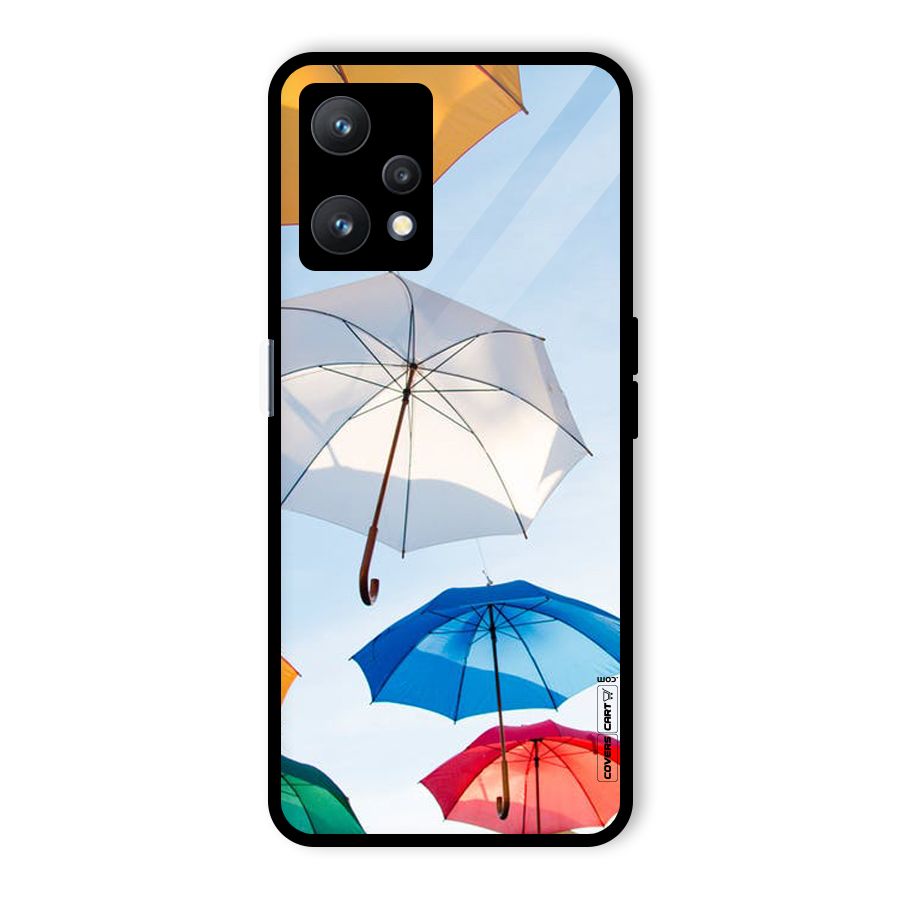 Umbrella Sky Glass Back Case for Realme 9 Pro 5G