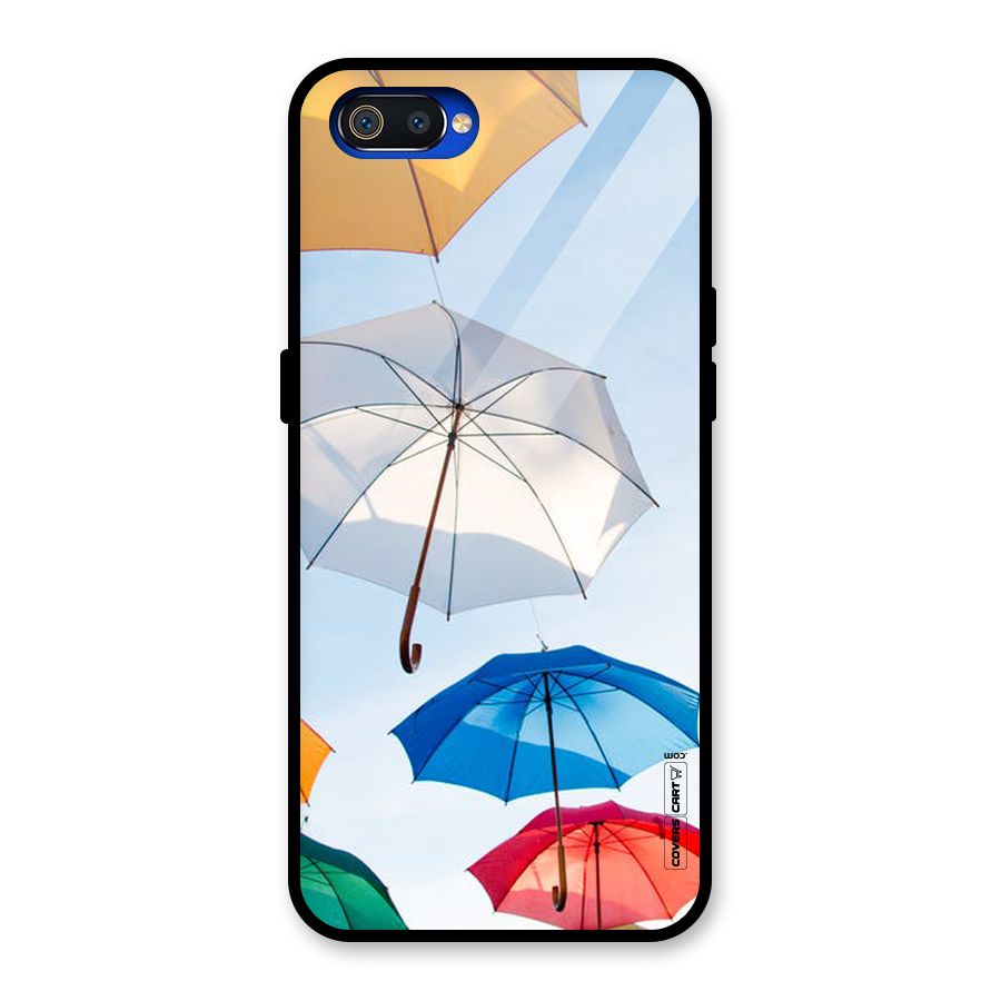 Umbrella Sky Glass Back Case for Realme C2