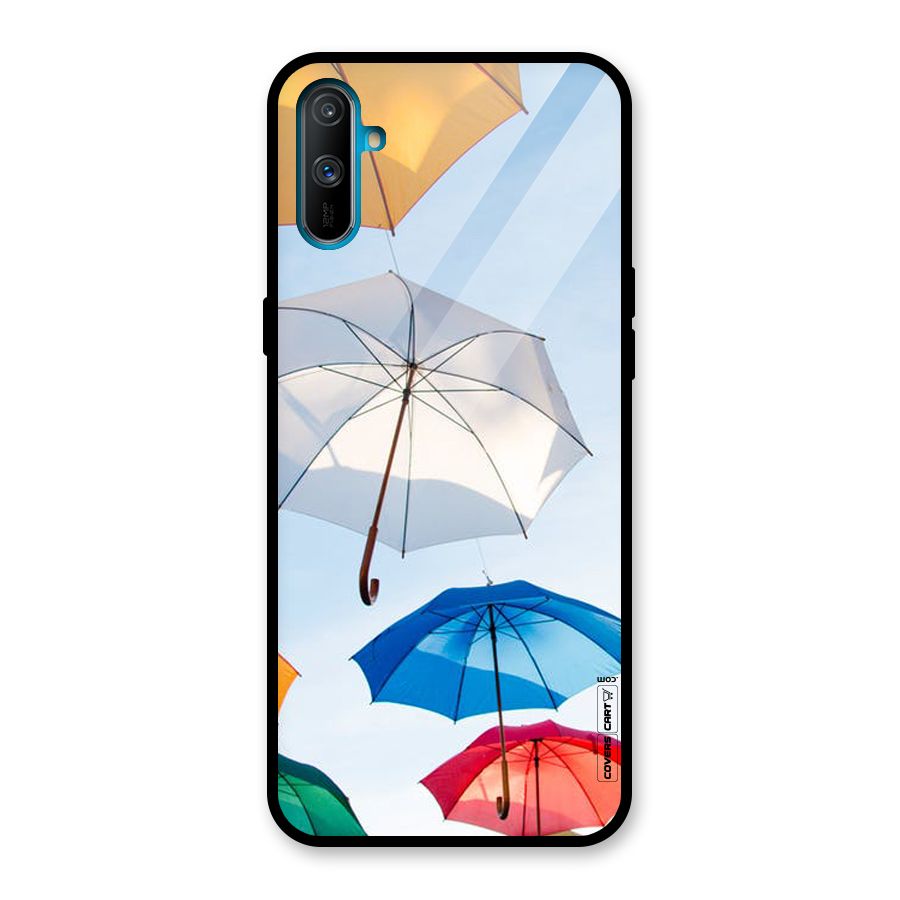 Umbrella Sky Glass Back Case for Realme C3