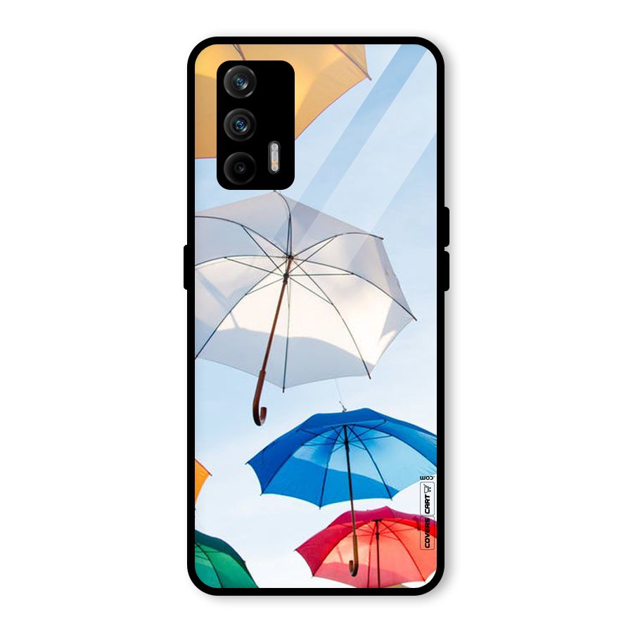 Umbrella Sky Glass Back Case for Realme GT 5G