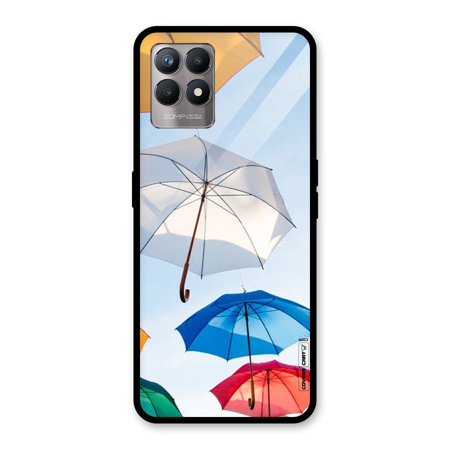 Umbrella Sky Glass Back Case for Realme Narzo 50