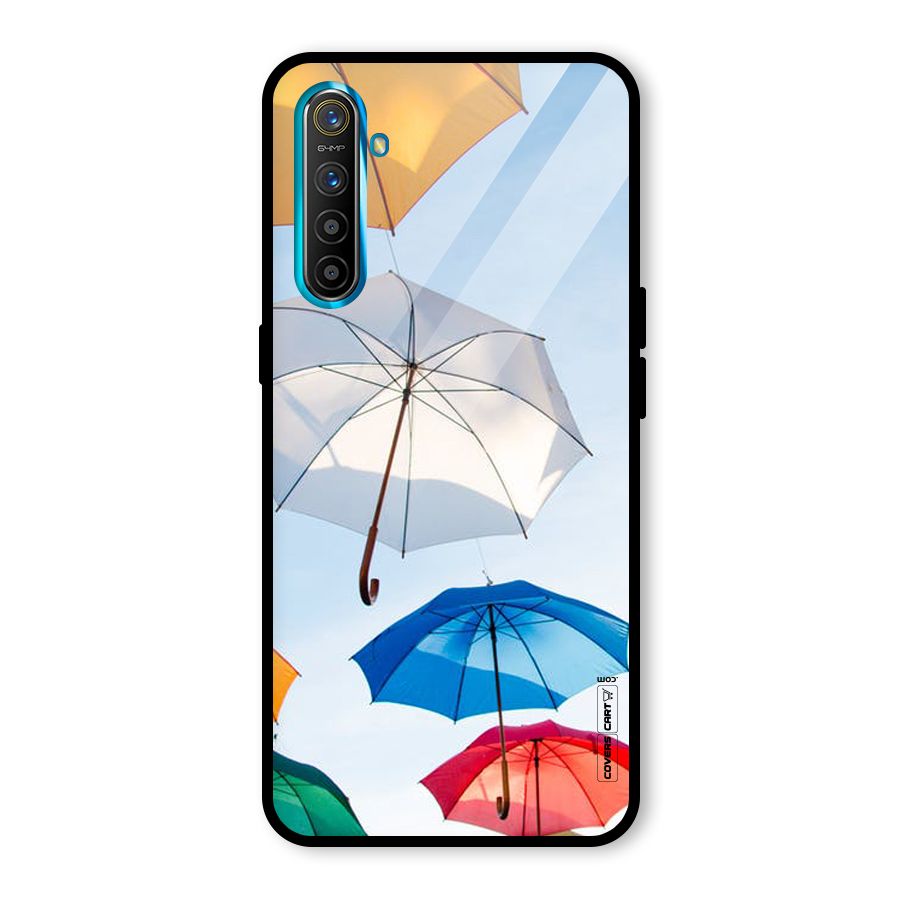 Umbrella Sky Glass Back Case for Realme X2