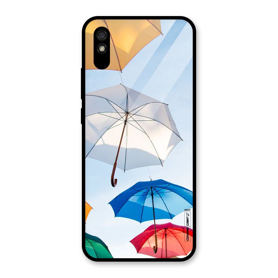 Umbrella Sky Glass Back Case for Redmi 9i