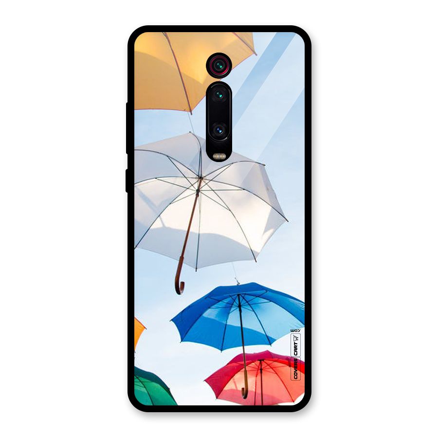 Umbrella Sky Glass Back Case for Redmi K20