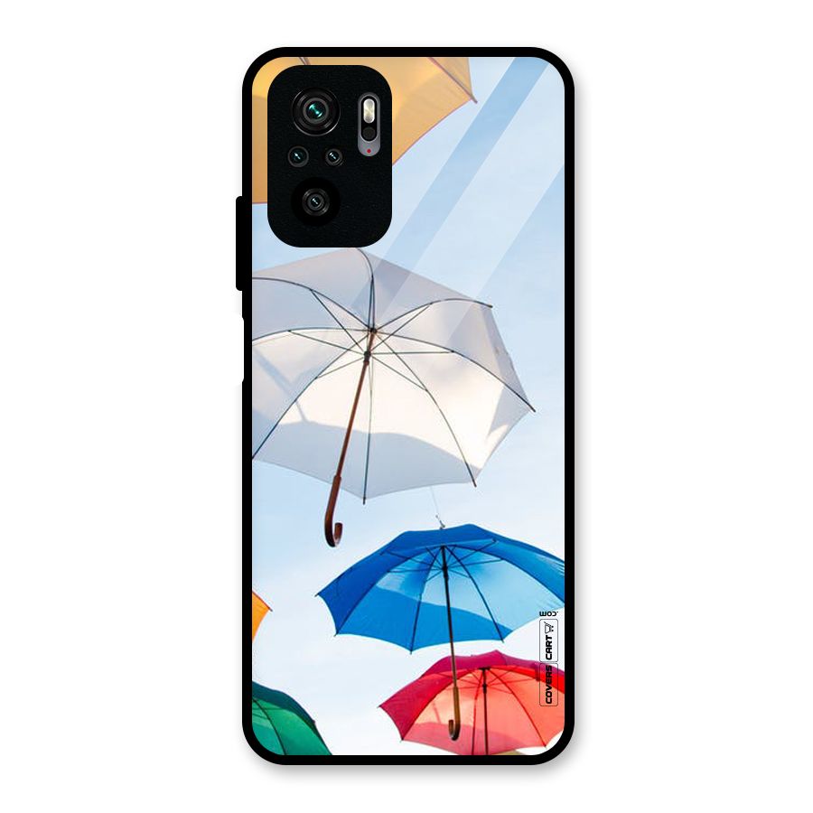 Umbrella Sky Glass Back Case for Redmi Note 10S