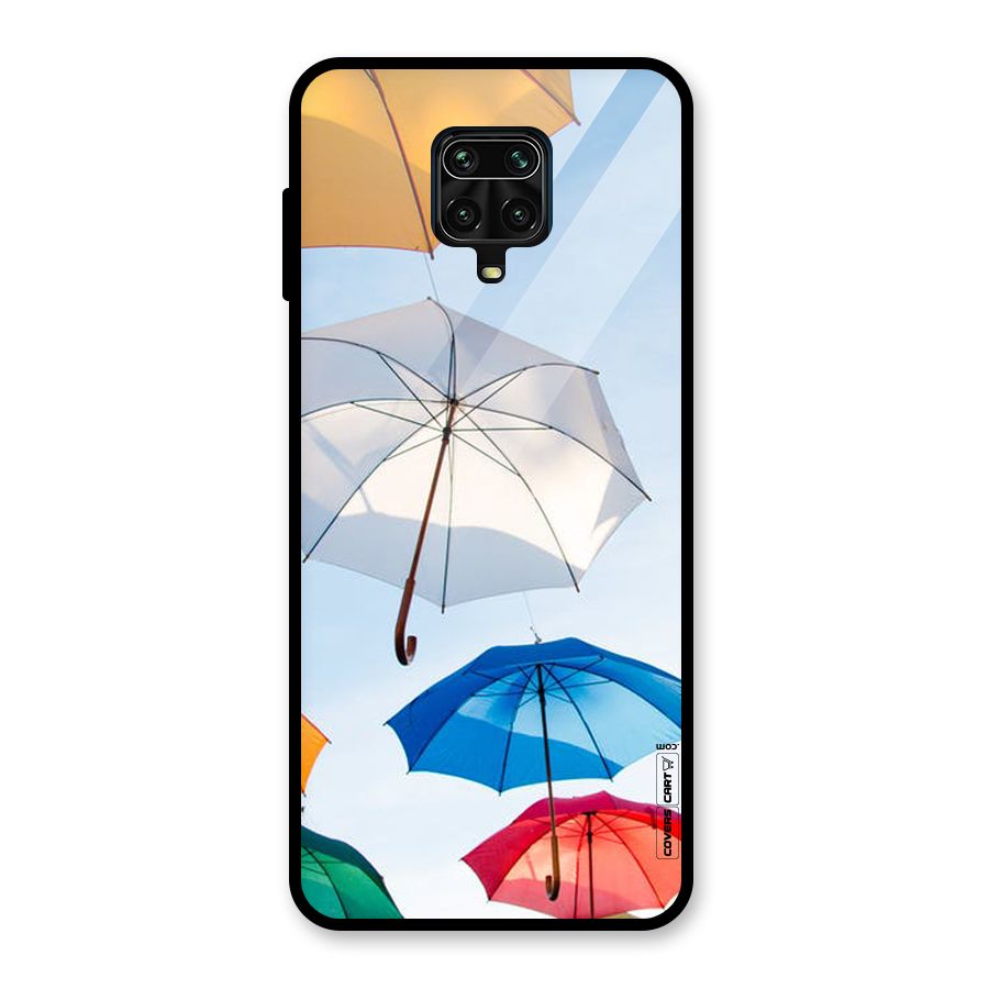 Umbrella Sky Glass Back Case for Redmi Note 10 Lite