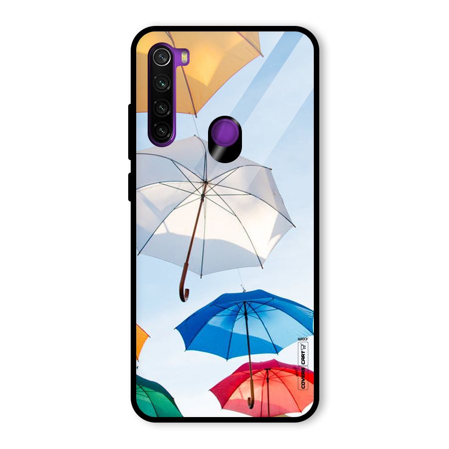 Umbrella Sky Glass Back Case for Redmi Note 8