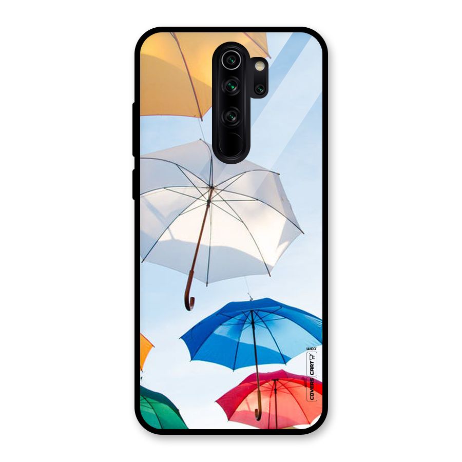 Umbrella Sky Glass Back Case for Redmi Note 8 Pro