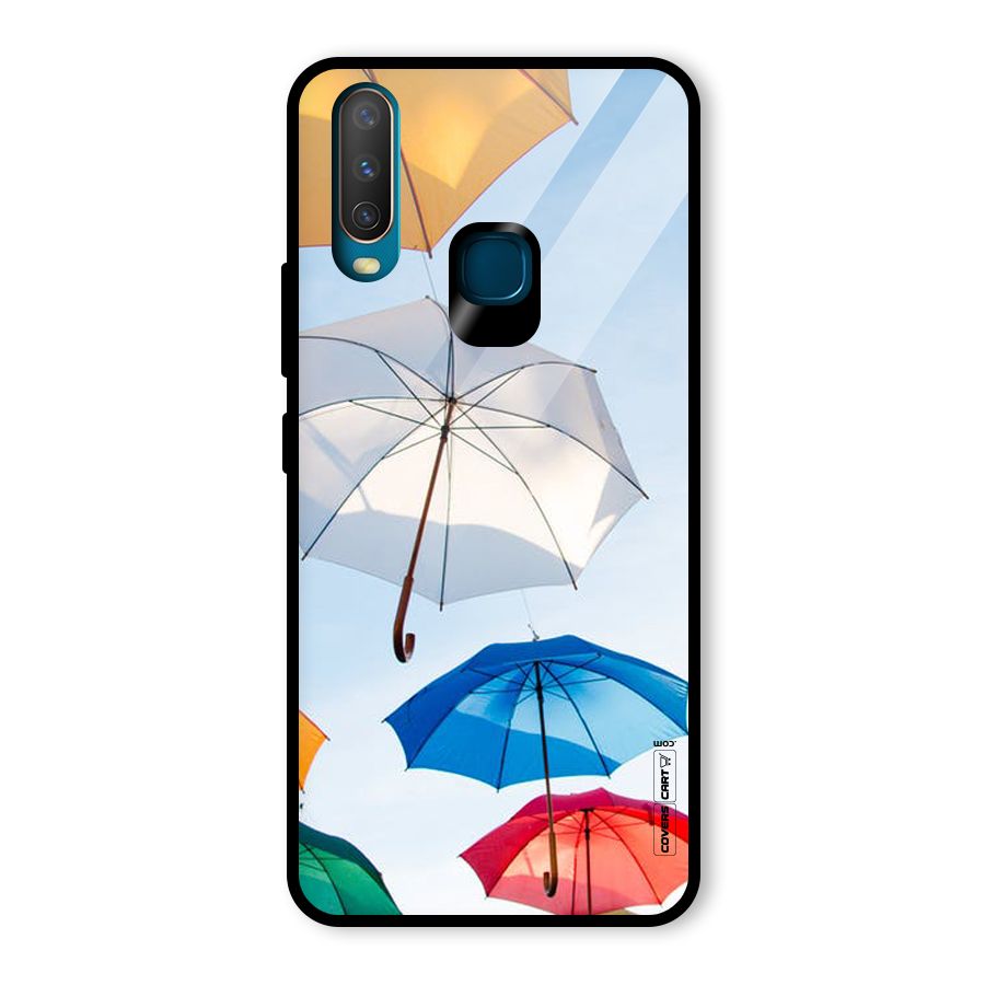 Umbrella Sky Glass Back Case for Vivo U10