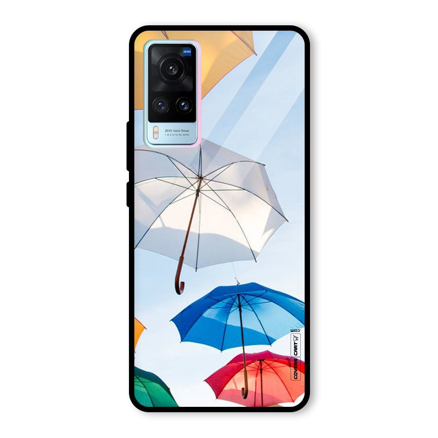 Umbrella Sky Glass Back Case for Vivo X60