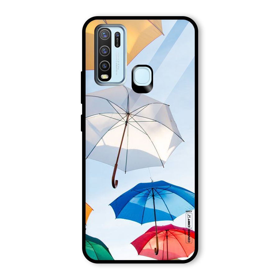 Umbrella Sky Glass Back Case for Vivo Y50