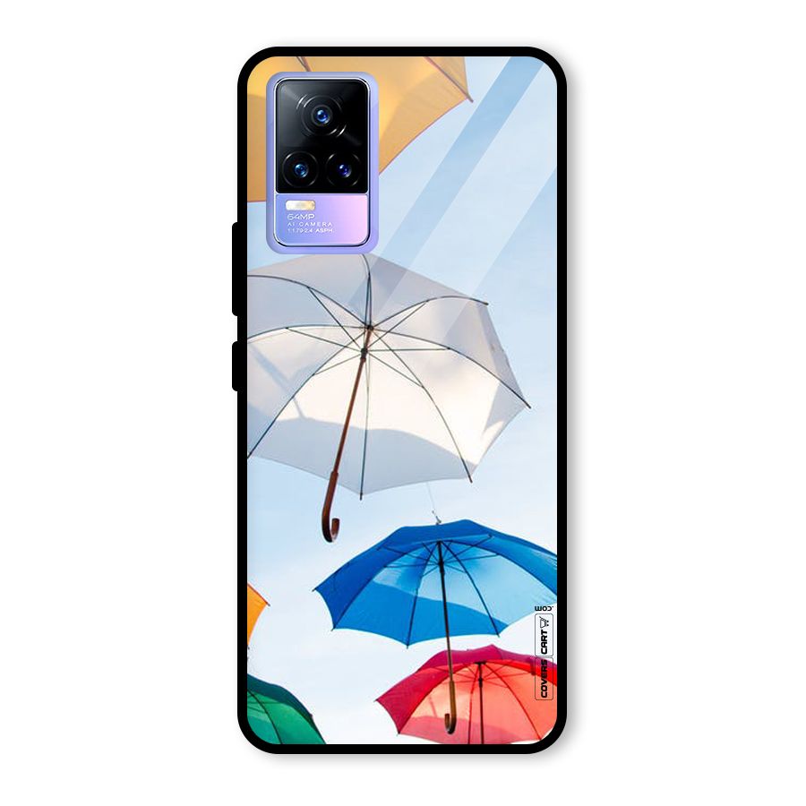 Umbrella Sky Glass Back Case for Vivo Y73