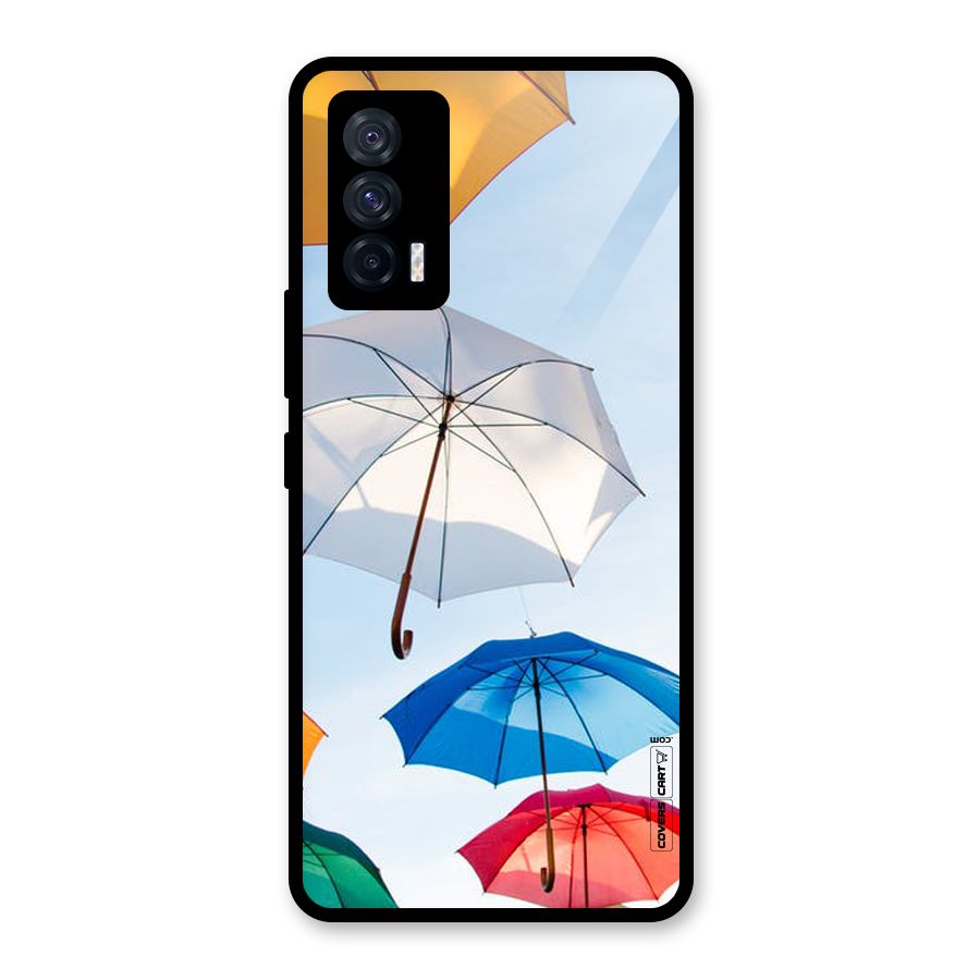 Umbrella Sky Glass Back Case for Vivo iQOO 7 5G