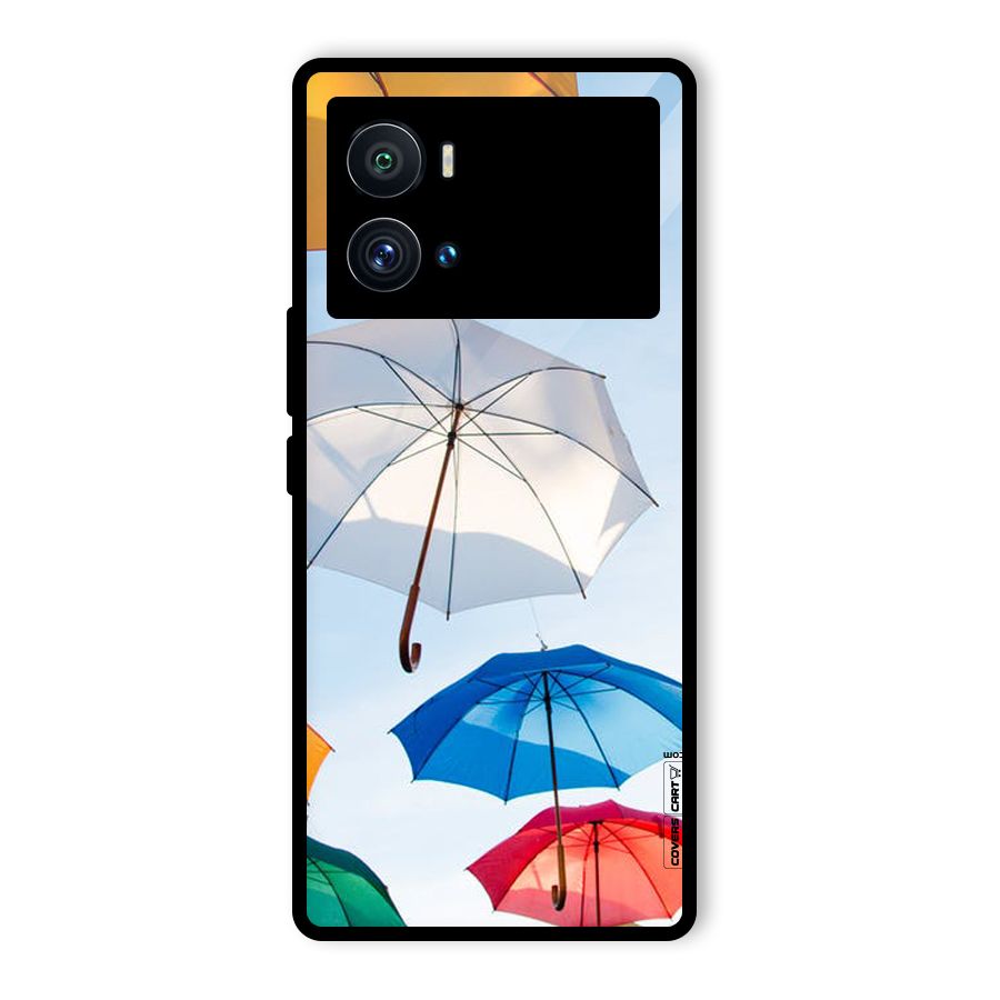 Umbrella Sky Glass Back Case for Vivo iQOO 9 Pro