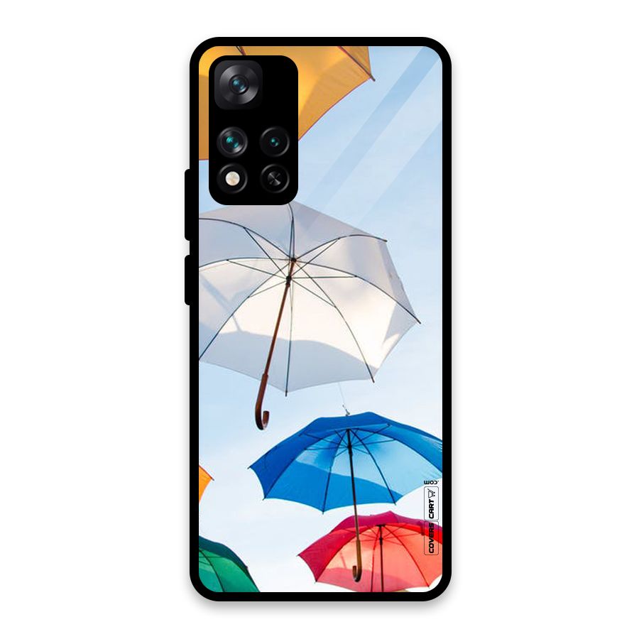 Umbrella Sky Glass Back Case for Xiaomi 11i HyperCharge 5G