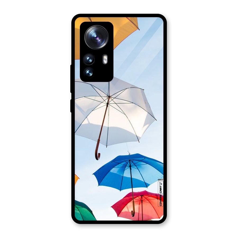 Umbrella Sky Glass Back Case for Xiaomi 12 Pro