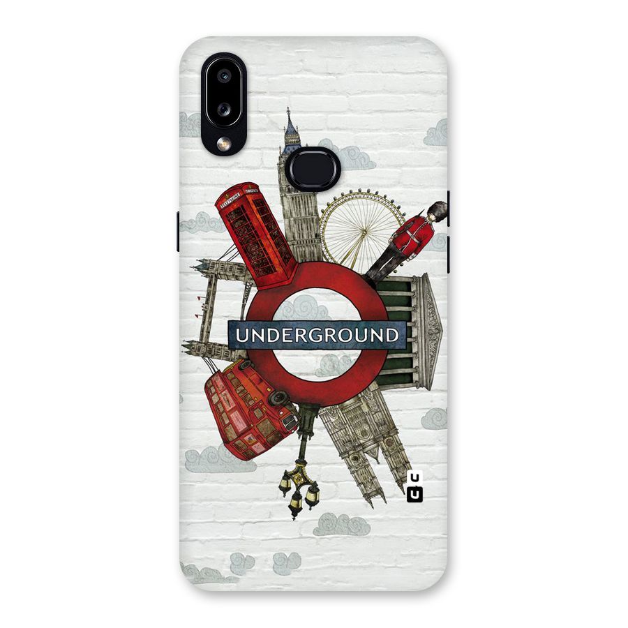 Underground Design Back Case for Galaxy A10s