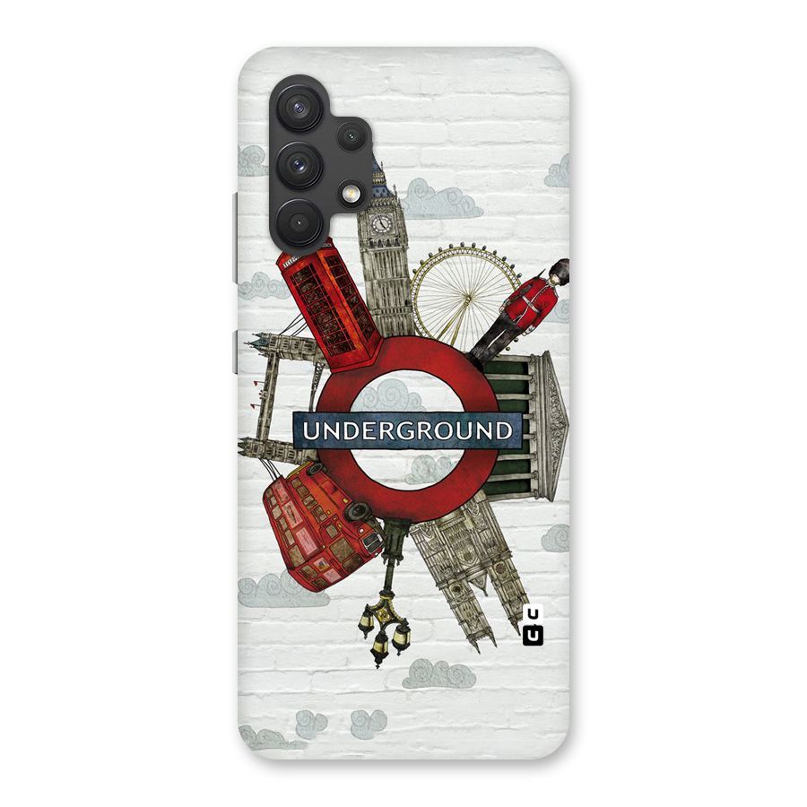 Underground Design Back Case for Galaxy A32
