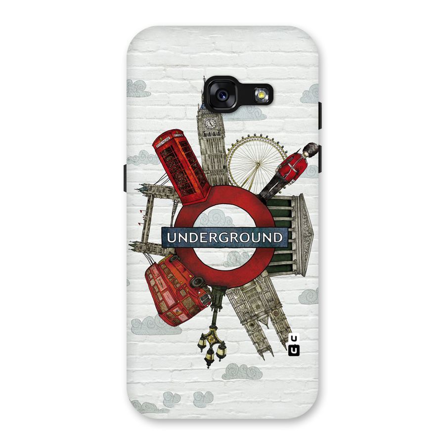 Underground Design Back Case for Galaxy A3 (2017)