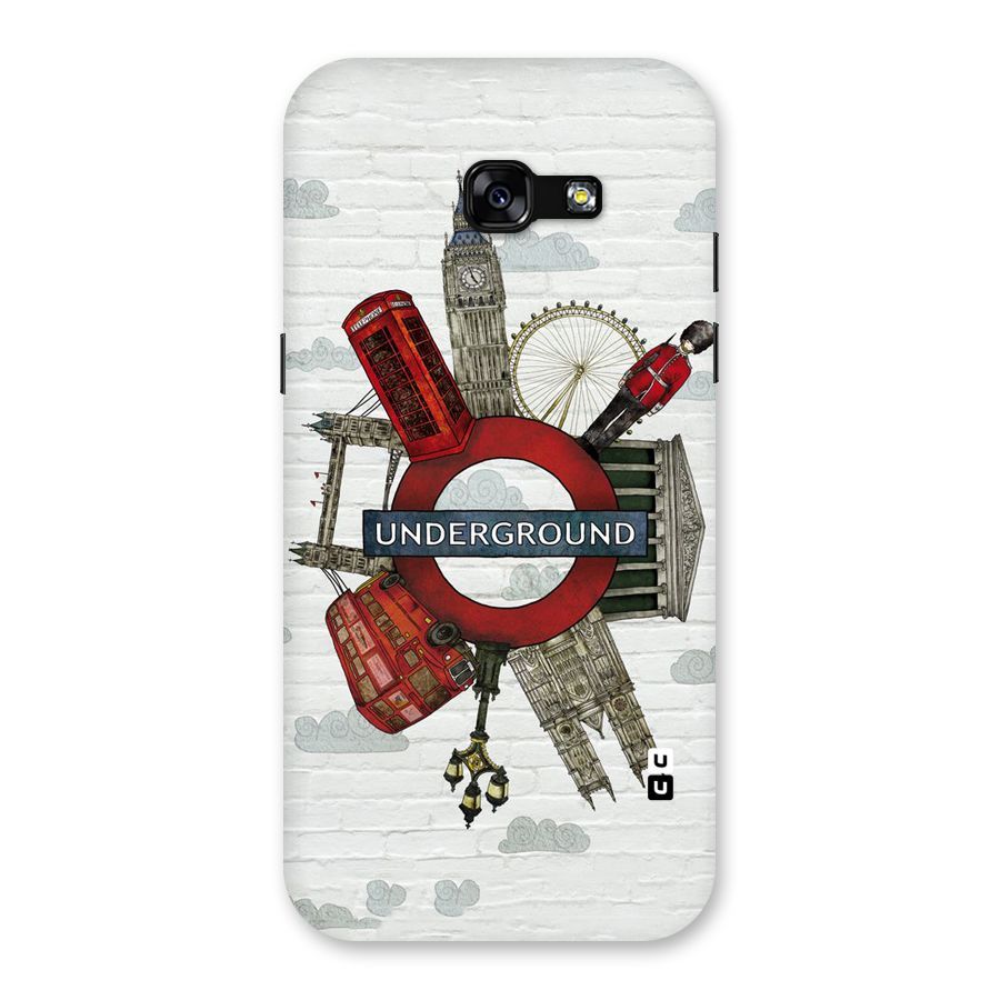 Underground Design Back Case for Galaxy A5 2017