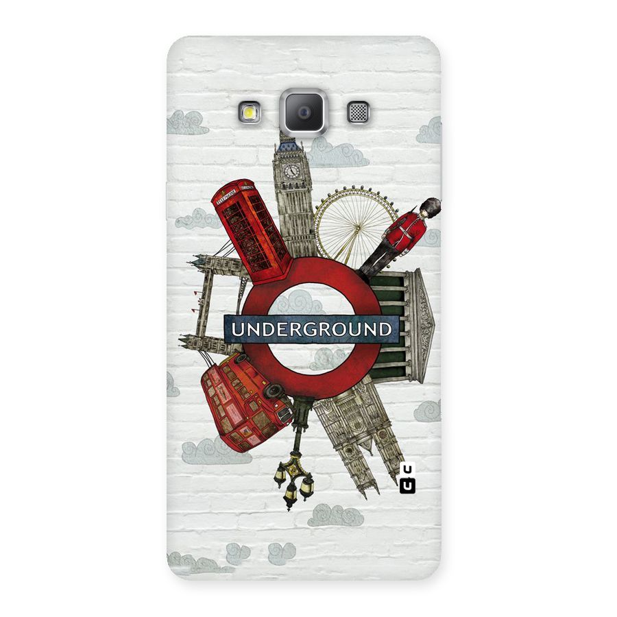 Underground Design Back Case for Galaxy A7