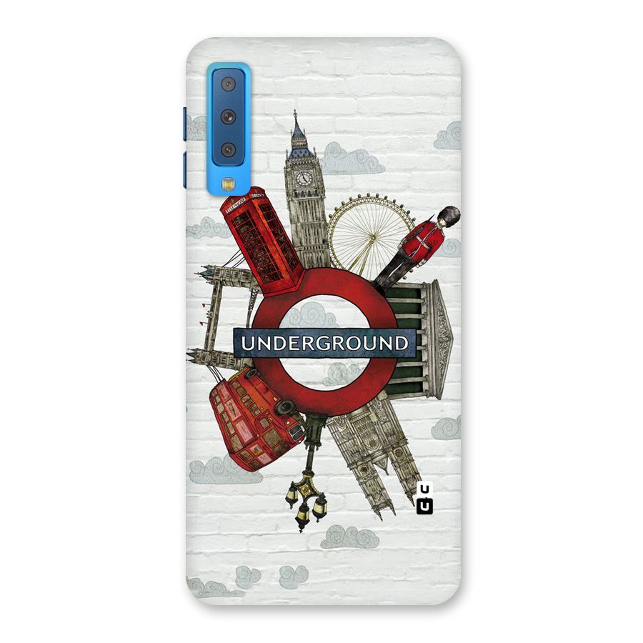 Underground Design Back Case for Galaxy A7 (2018)