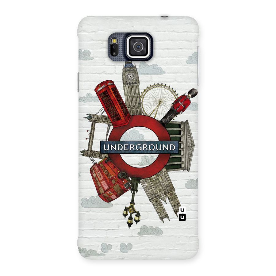 Underground Design Back Case for Galaxy Alpha
