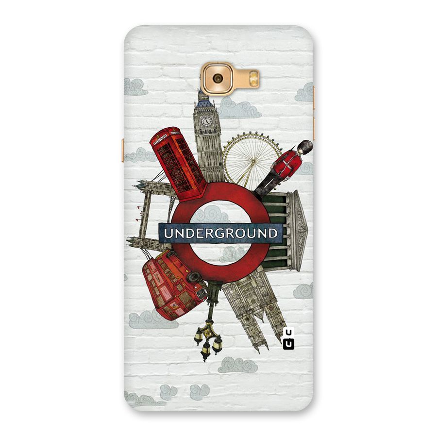 Underground Design Back Case for Galaxy C9 Pro
