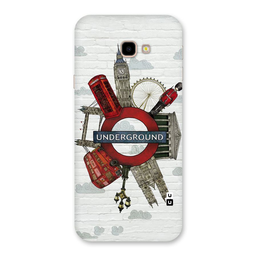 Underground Design Back Case for Galaxy J4 Plus