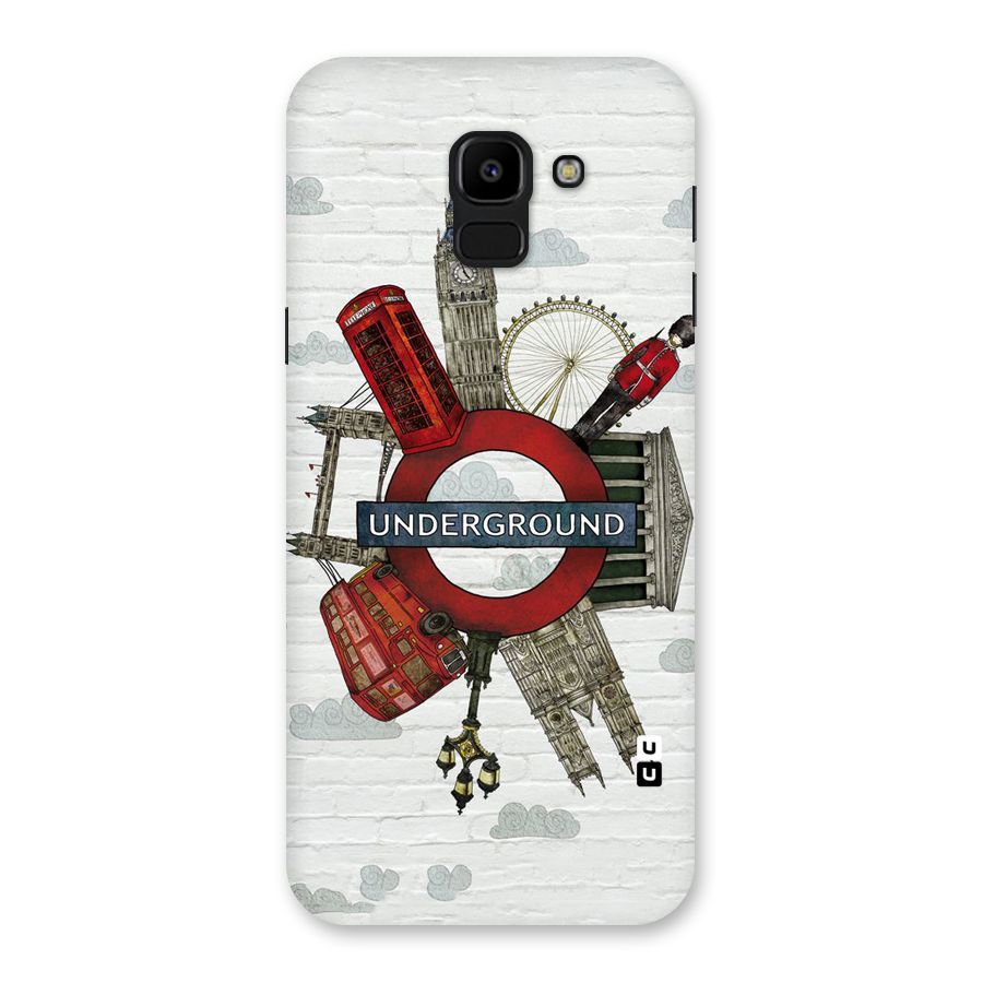 Underground Design Back Case for Galaxy J6