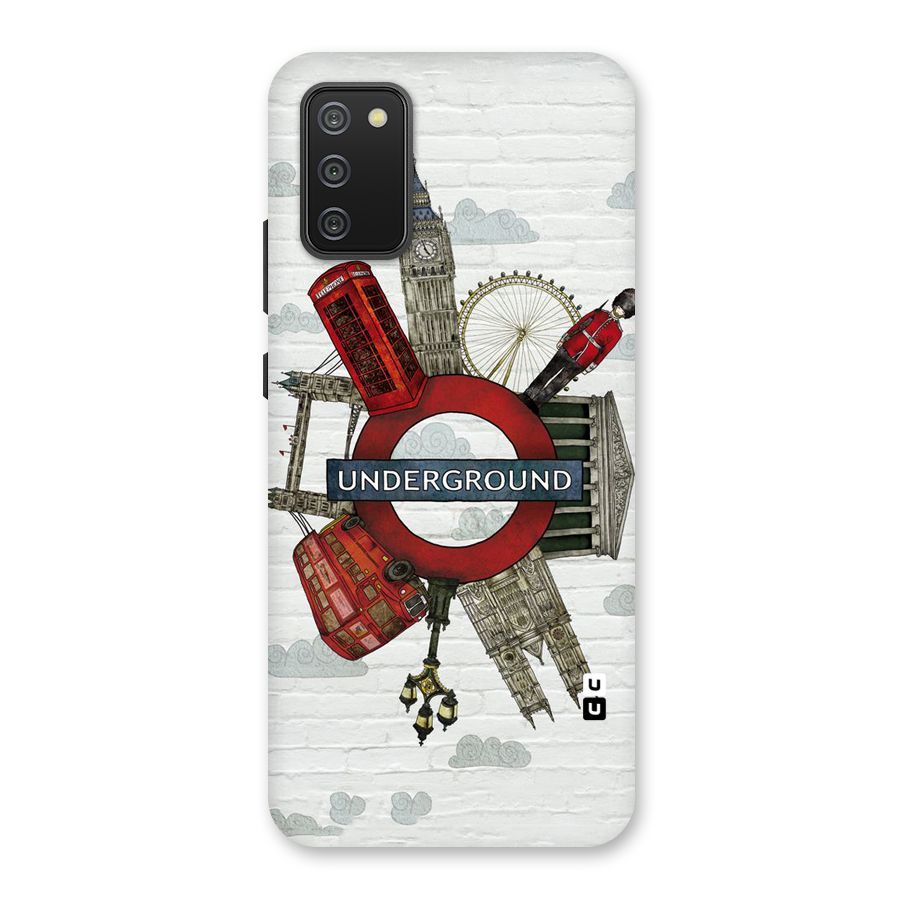 Underground Design Back Case for Galaxy M02s